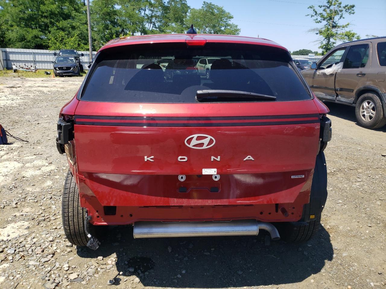 2024 HYUNDAI KONA SEL VIN:KM8HBCAB0RU106819