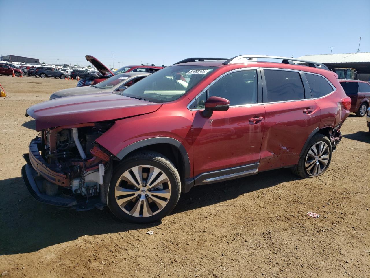 2022 SUBARU ASCENT LIMITED VIN:4S4WMALD1N3441172