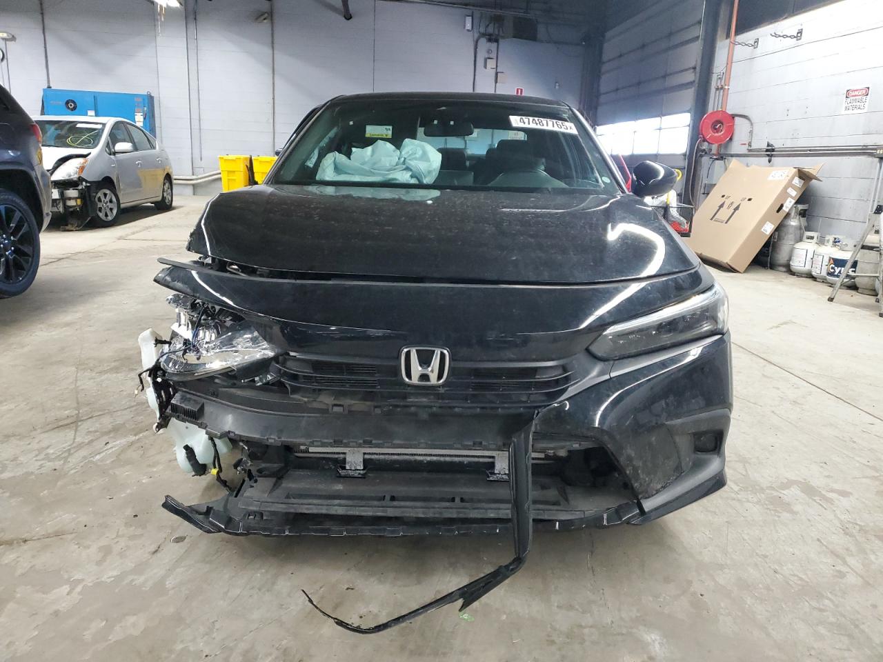 2022 HONDA CIVIC SPORT VIN:2HGFE2F58NH581651