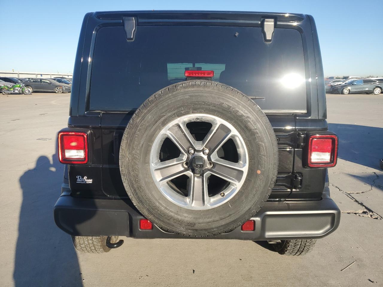2022 JEEP WRANGLER UNLIMITED SAHARA VIN:1C4HJXEG9NW191002