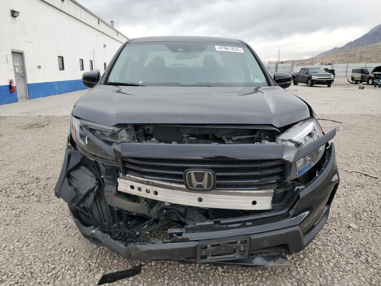 2022 HONDA RIDGELINE SPORT VIN:5FPYK3F12NB016599