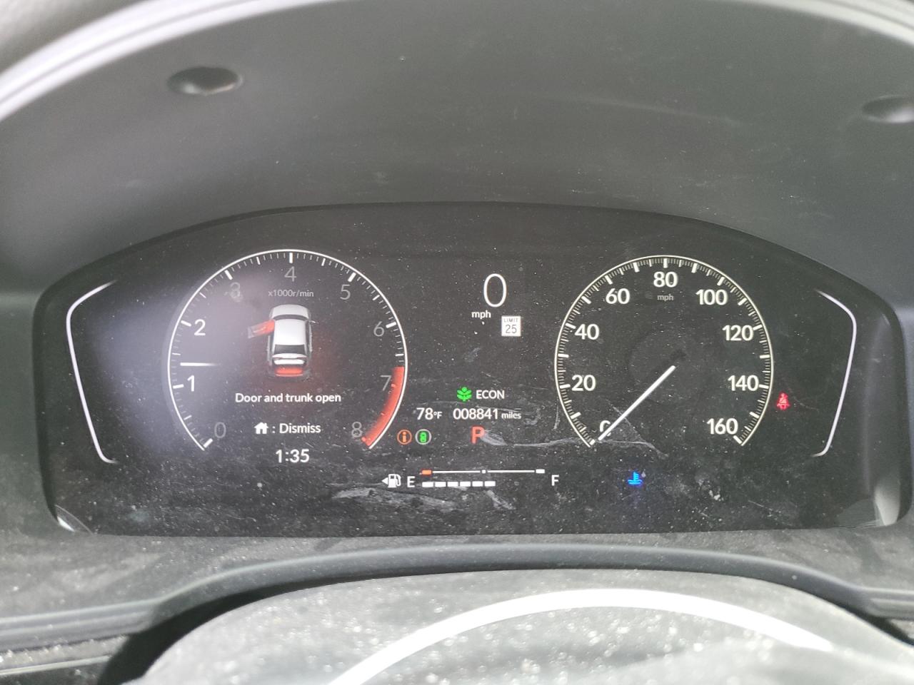2023 HONDA CIVIC SPORT VIN:2HGFE2F58PH553819