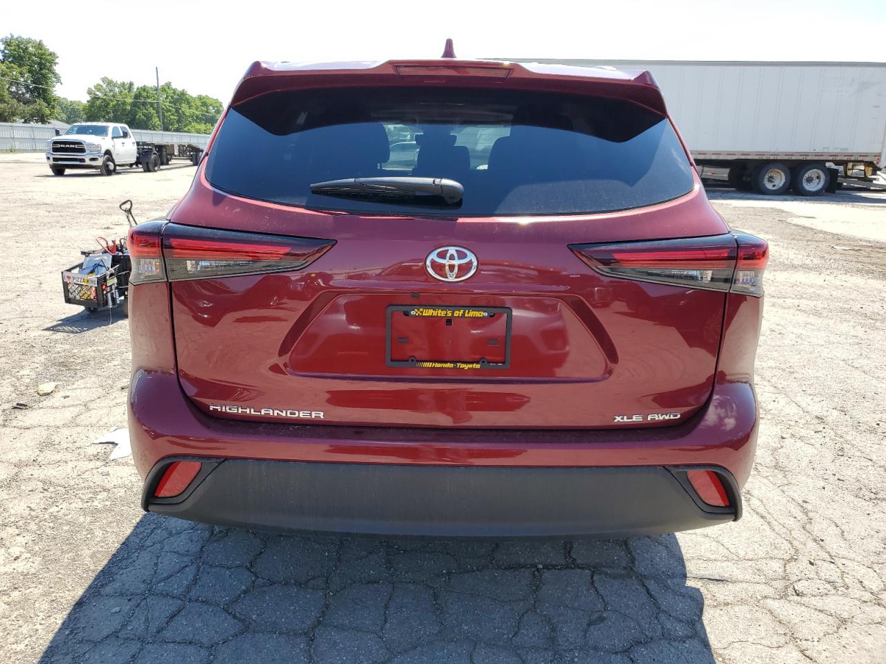 2024 TOYOTA HIGHLANDER LE VIN:5TDKDRBH1RS534462