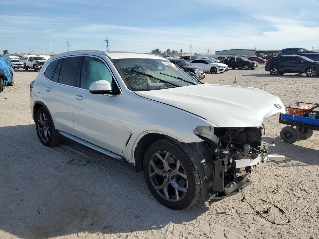 2022 BMW X3 XDRIVE30I VIN:5UX53DP07N9M13593