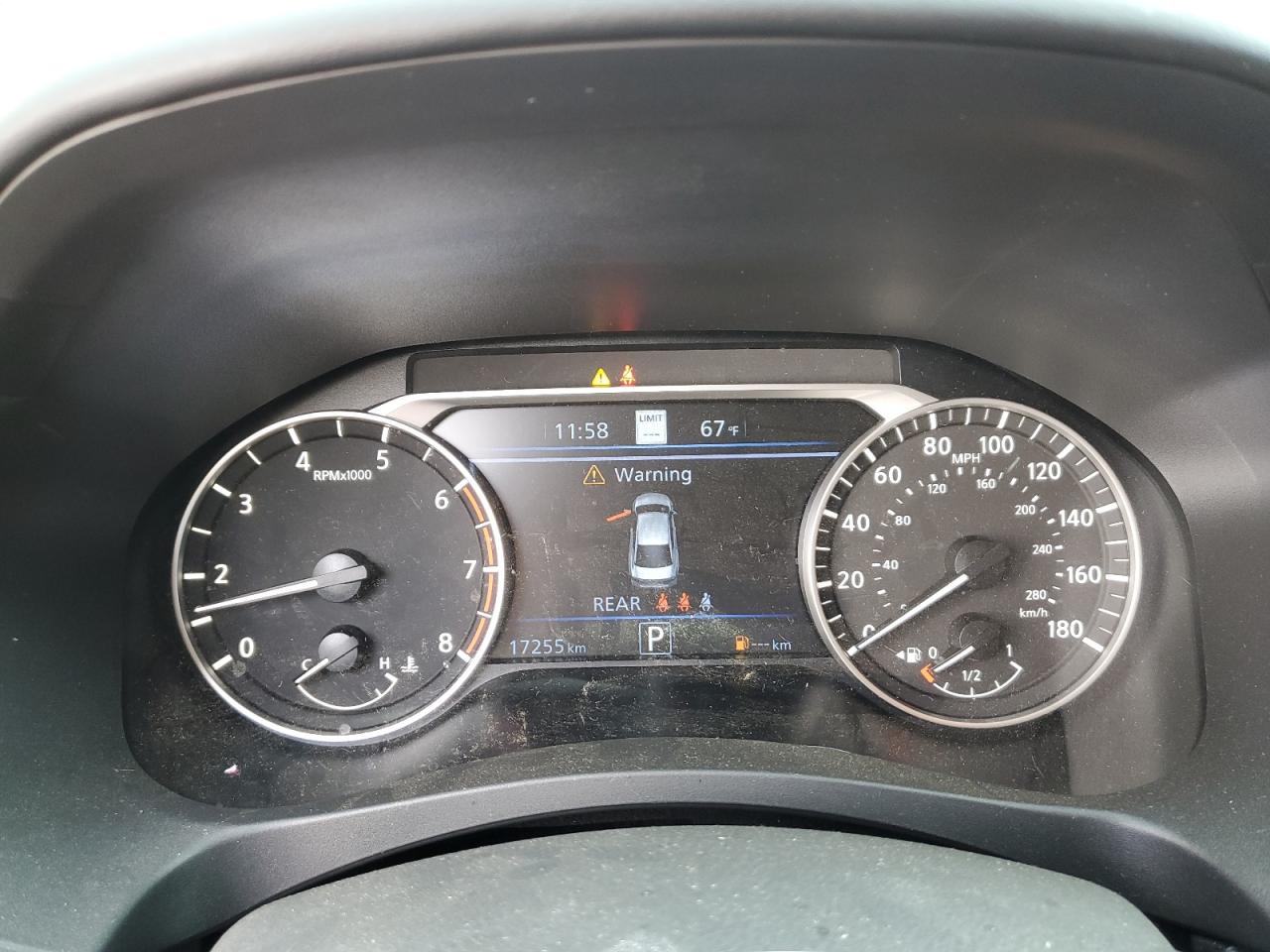 2024 NISSAN ALTIMA SR VIN:2HGFB2F86FH506743
