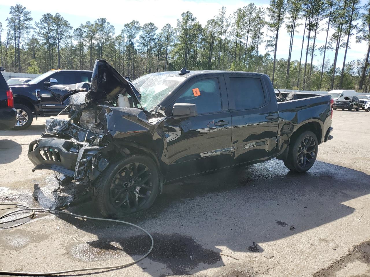 2022 CHEVROLET SILVERADO LTD C1500 CUSTOM VIN:3GCPWBEK4NG160825