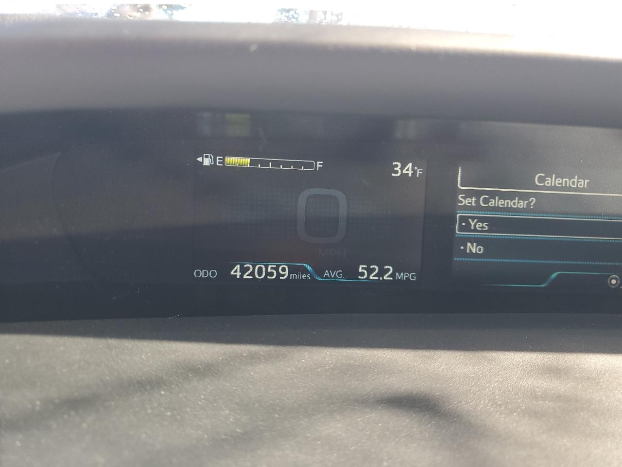 2022 TOYOTA PRIUS NIGHT SHADE VIN:JTDKAMFU6N3175334