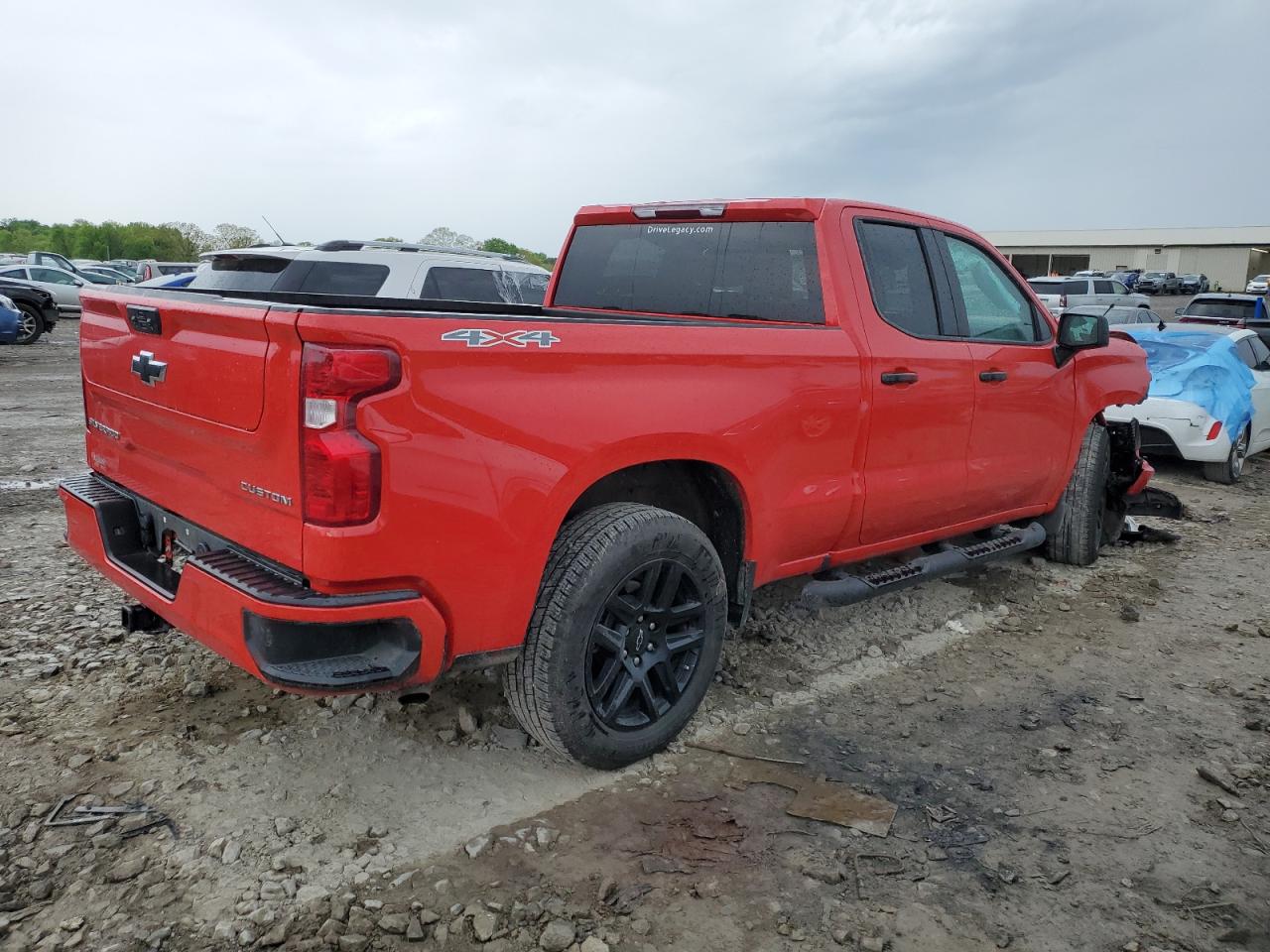 2023 CHEVROLET SILVERADO K1500 CUSTOM VIN:1GCRDBEK4PZ278116