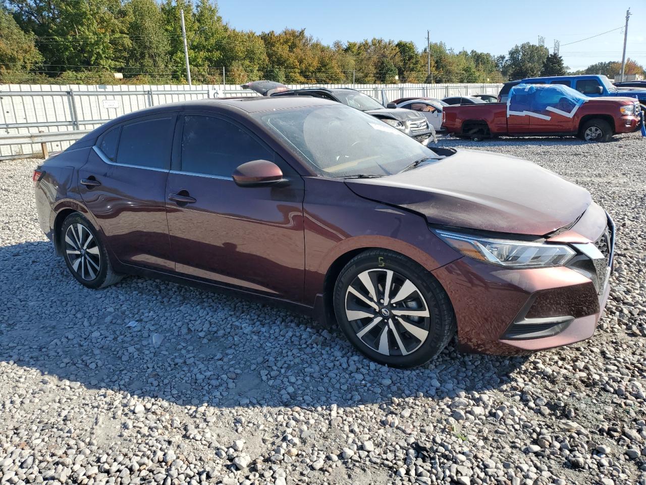 2022 NISSAN SENTRA SV VIN:3N1AB8CV6NY289194