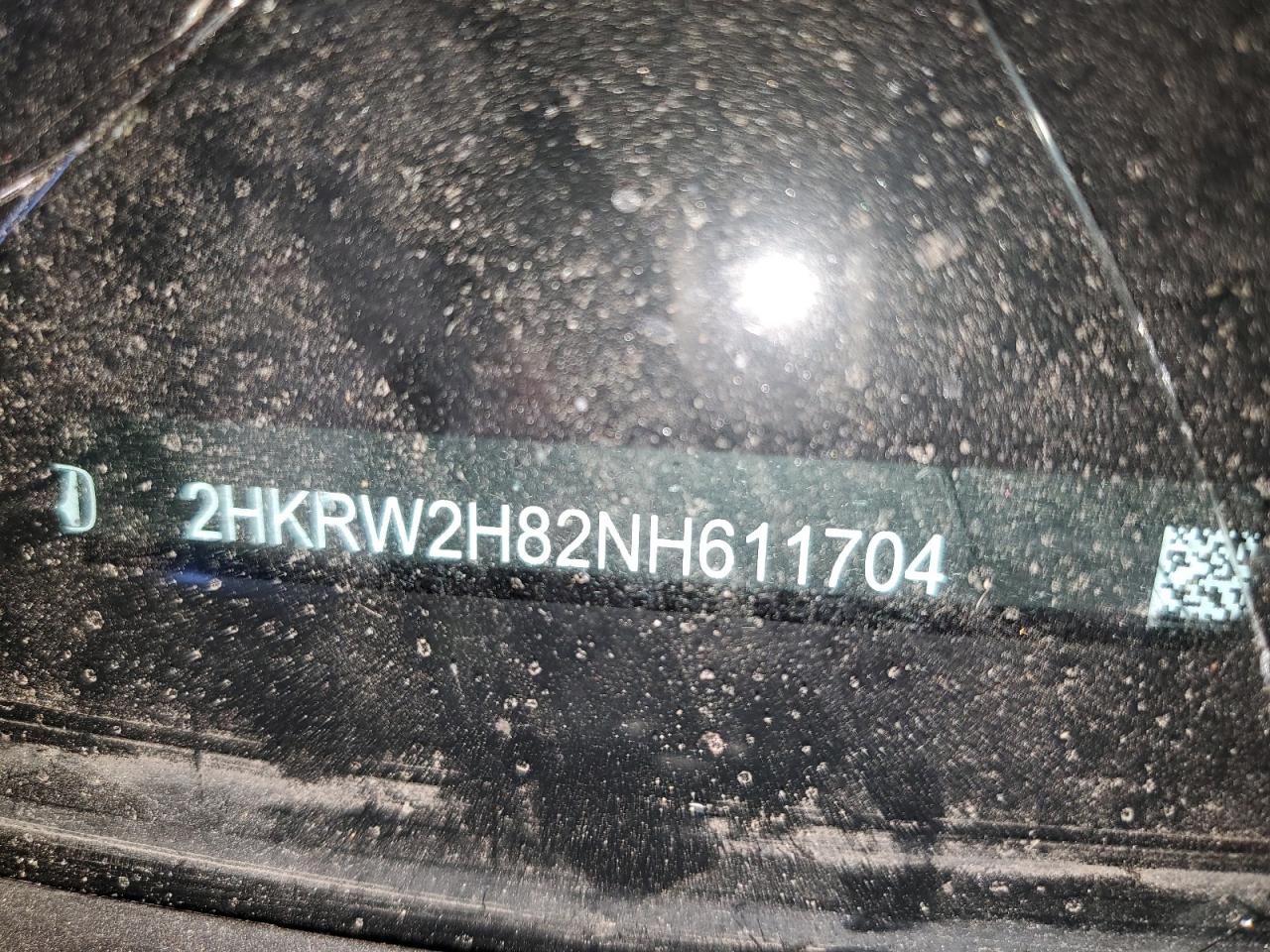 2022 HONDA CR-V EXL VIN:2HKRW2H82NH611704