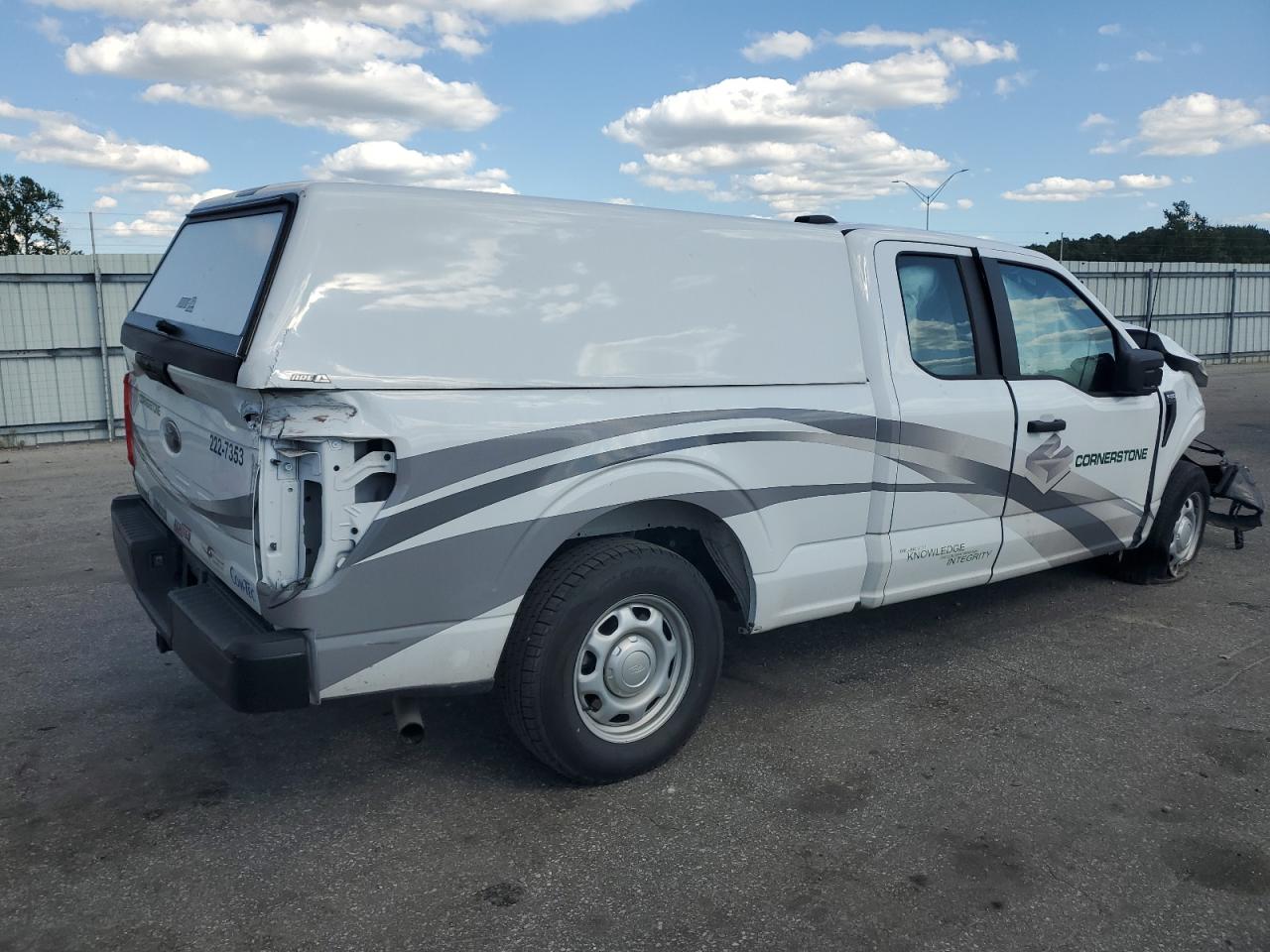 2022 FORD F150 SUPER CAB VIN:1FTEX1CB7NKD57353