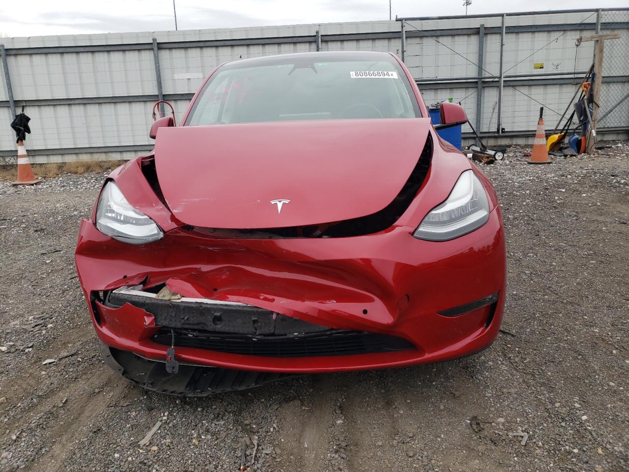2022 TESLA MODEL Y  VIN:7SAYGDEE5NF421251