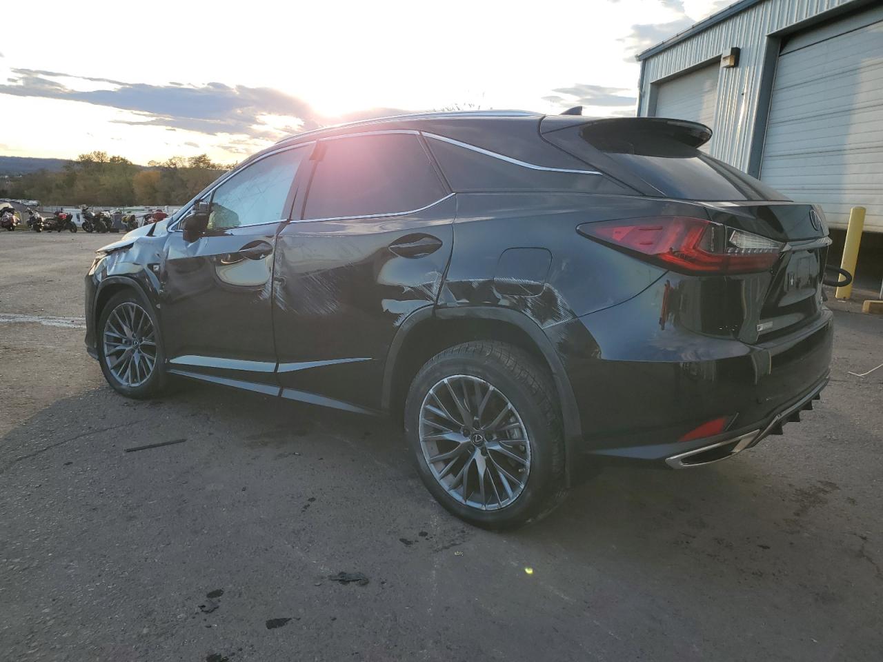 2022 LEXUS RX 350 F SPORT VIN:2T2SZMDA1NC365935