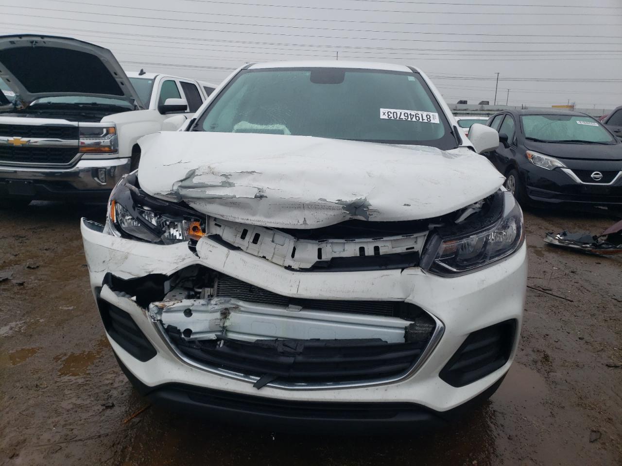 2022 CHEVROLET TRAX LS VIN:KL7CJNSM3NB547831