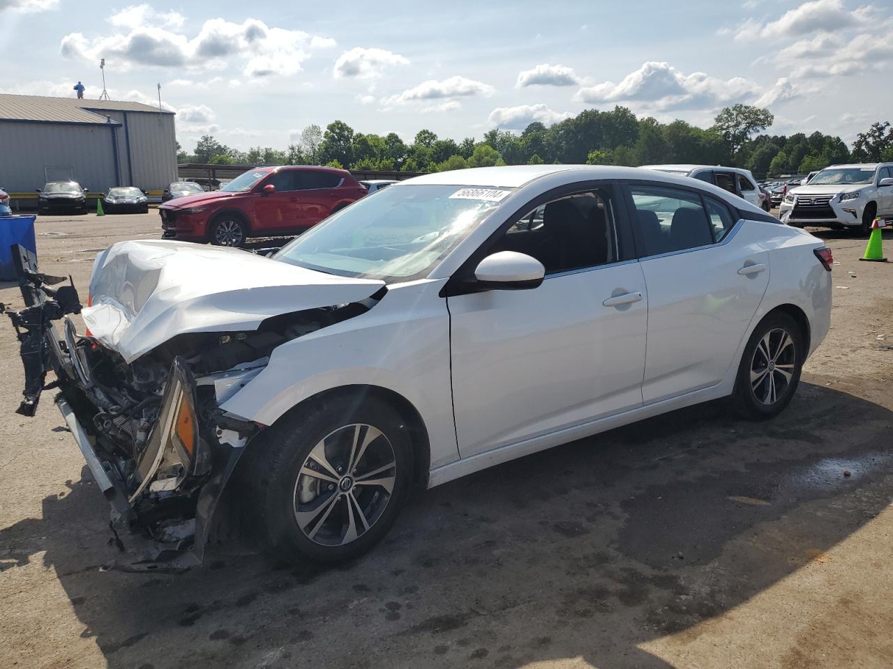 2023 NISSAN SENTRA SV VIN:WP0AA2A8XNS255297