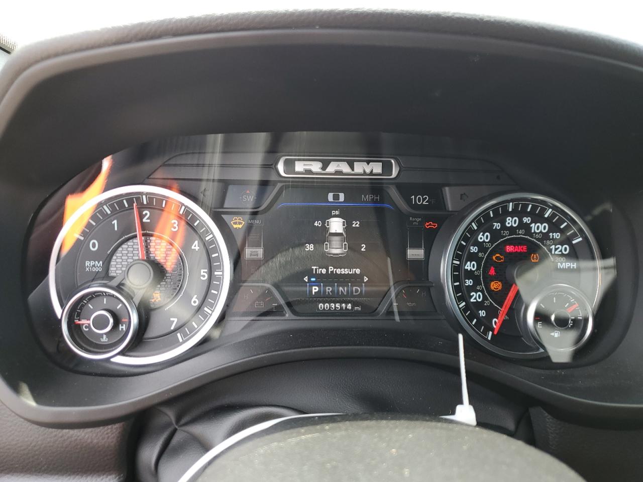 2022 RAM 1500 BIG HORN/LONE STAR VIN:1C6RRFFG1NN444848