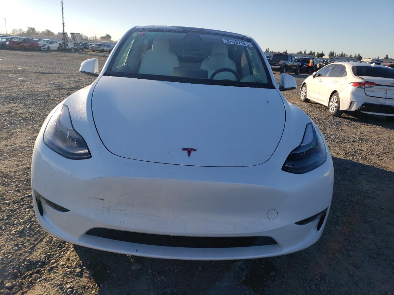 2022 TESLA MODEL Y  VIN:7SAYGDEF6NF407299