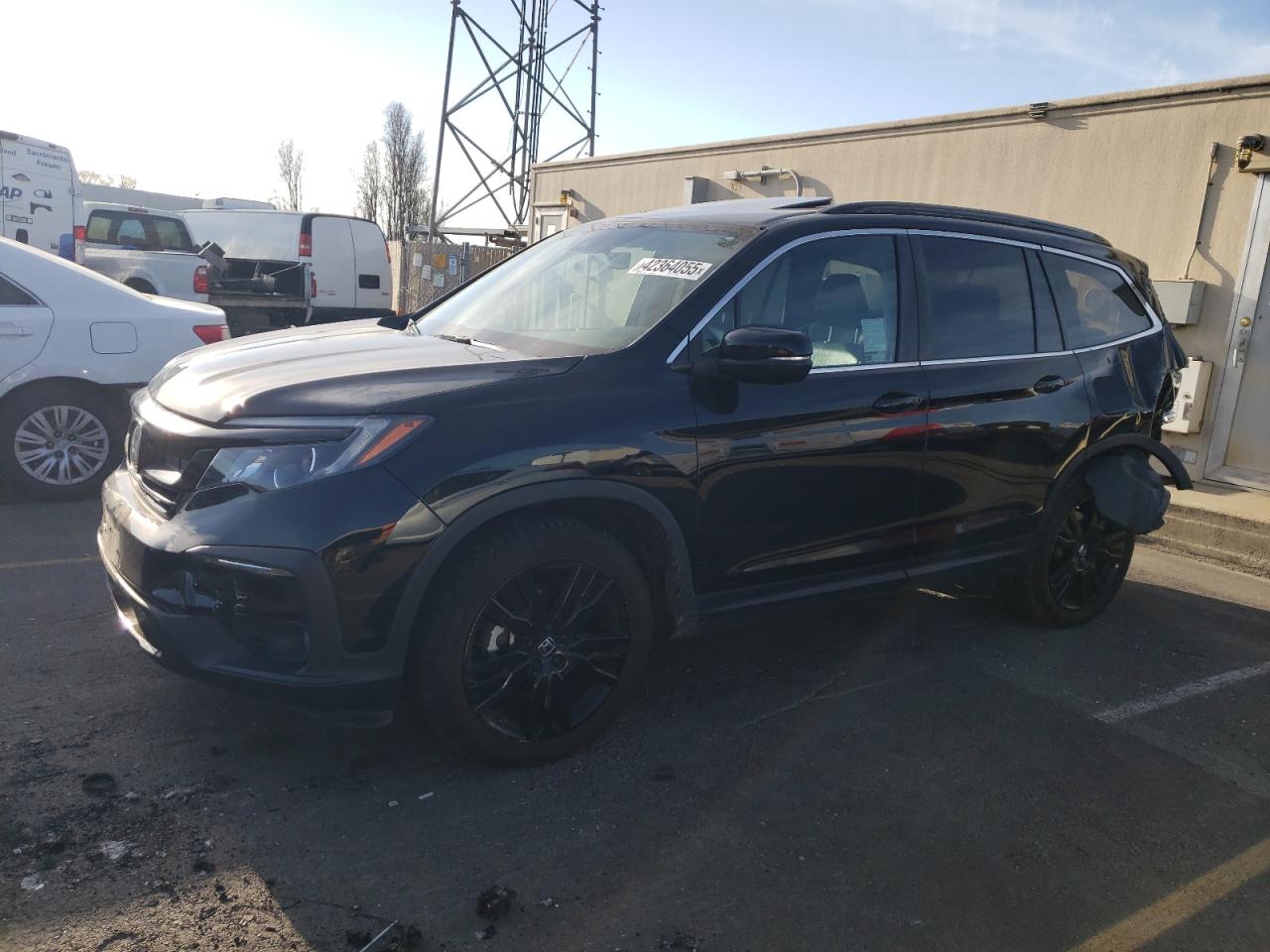 2022 HONDA PILOT SE VIN:5FNYF5H25NB021925