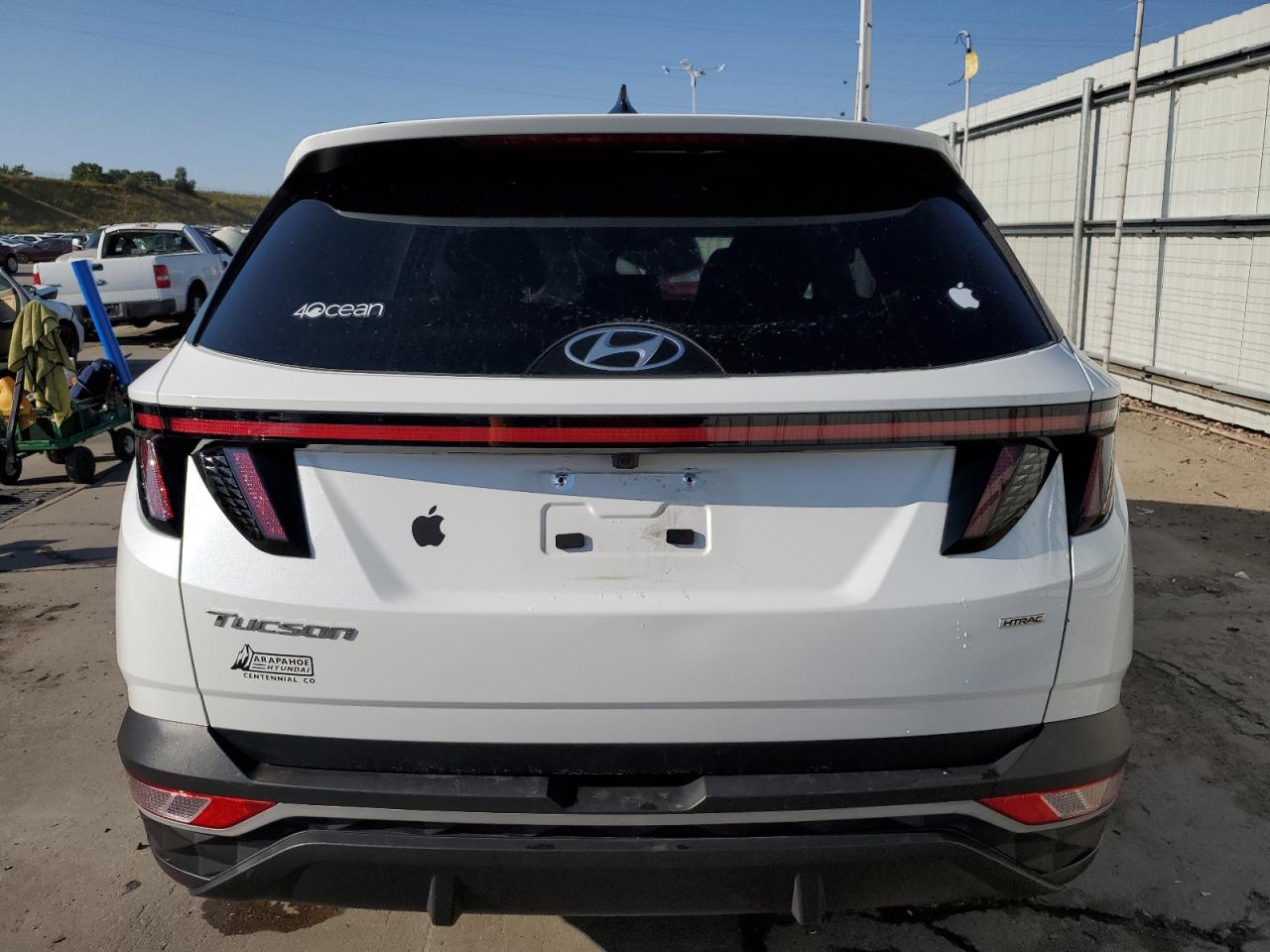 2022 HYUNDAI TUCSON SEL VIN:5NMJFCAE4NH011668