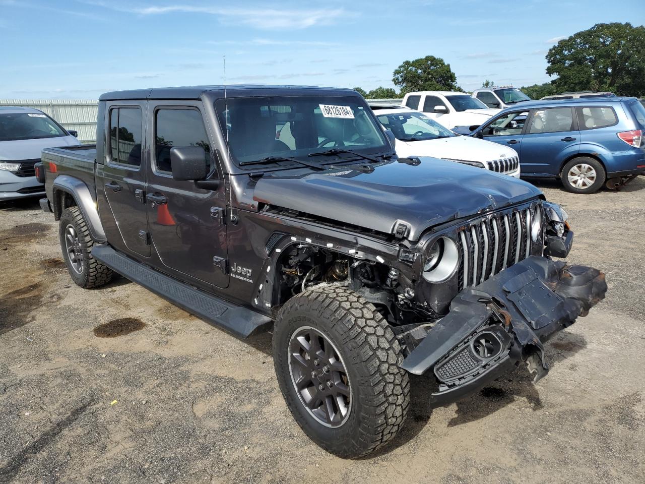 2022 JEEP GLADIATOR OVERLAND VIN:1C6HJTFG0NL138849