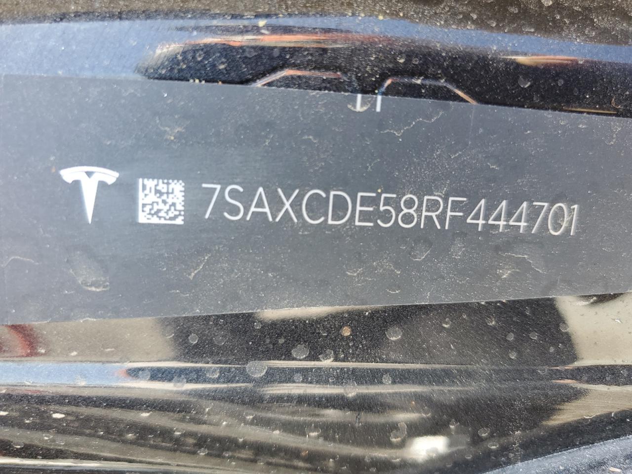 2024 TESLA MODEL X  VIN:7SAXCDE58RF444701
