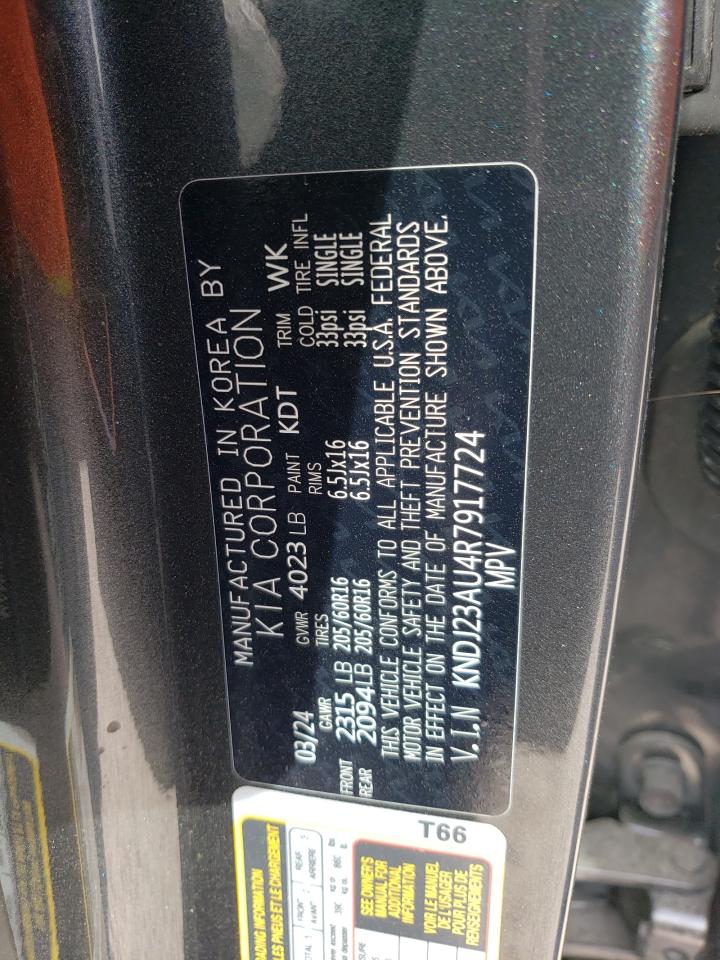 2024 KIA SOUL LX VIN:KNDJ23AU4R7917724