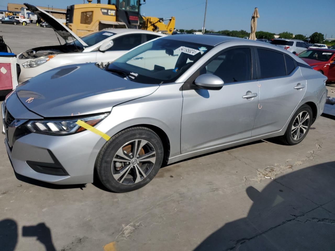 2022 NISSAN SENTRA SV VIN:3N1AB8CV7NY316418