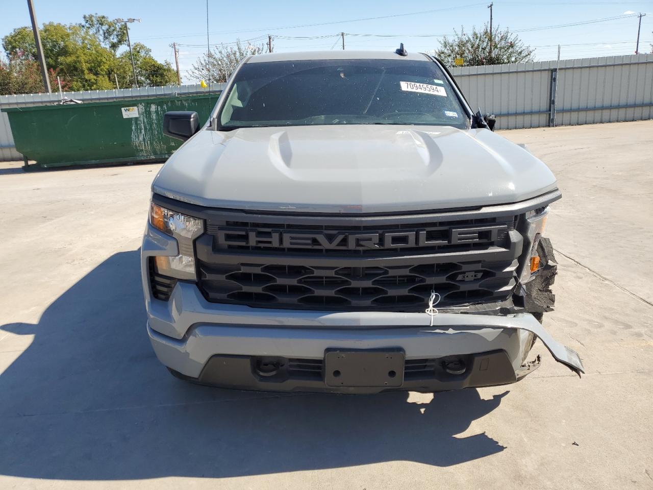 2024 CHEVROLET SILVERADO C1500 CUSTOM VIN:1GCPABEKXRZ206985