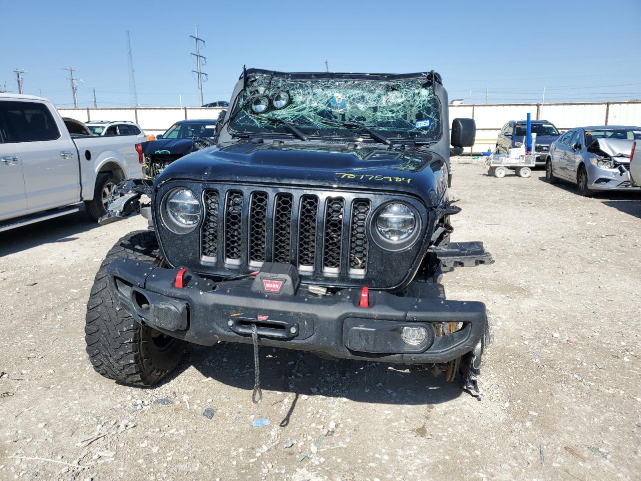 2022 JEEP GLADIATOR RUBICON VIN:1C6JJTBG9NL179777