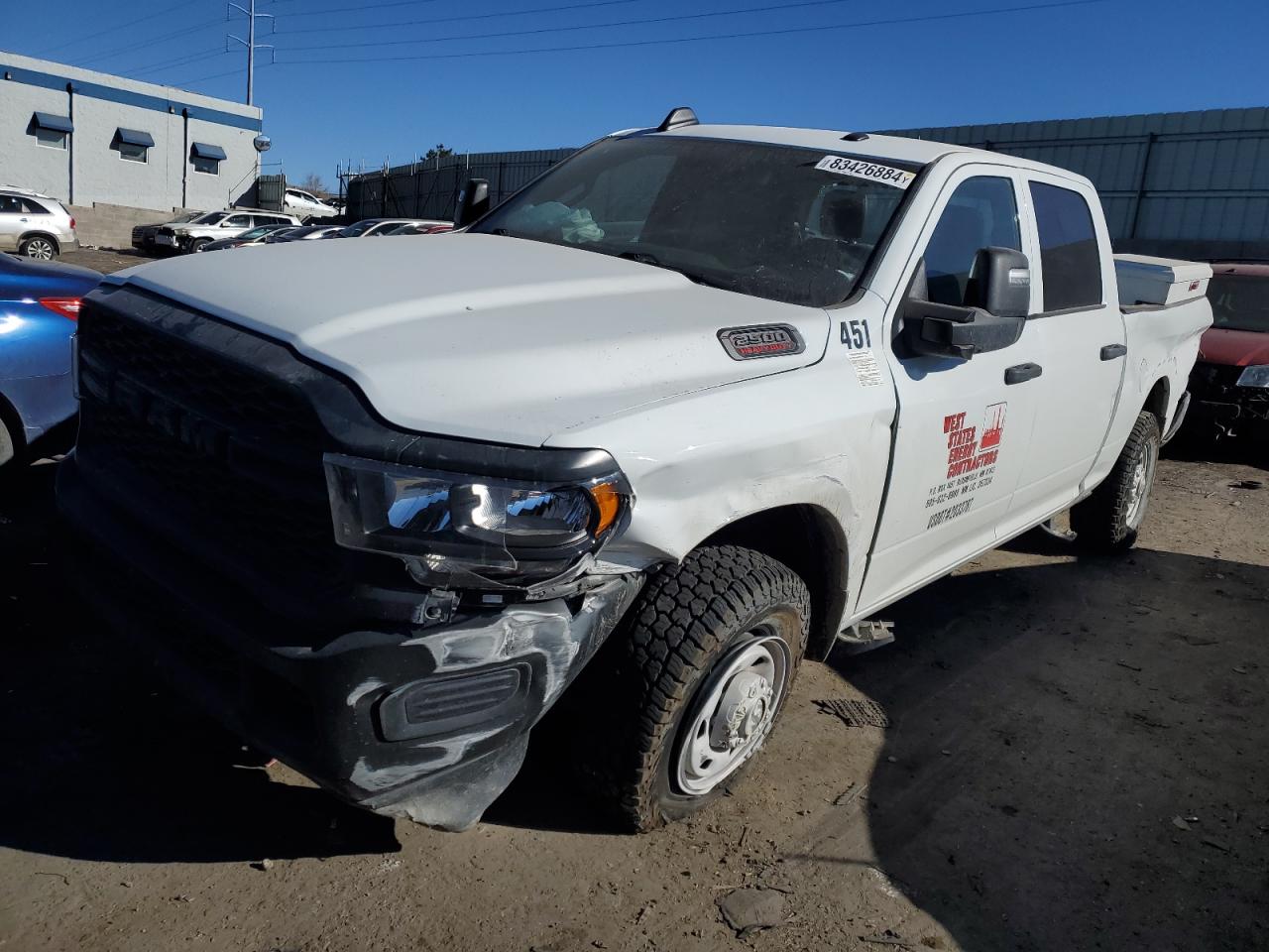 2024 RAM 2500 TRADESMAN VIN:3C6UR5CJ2RG151849