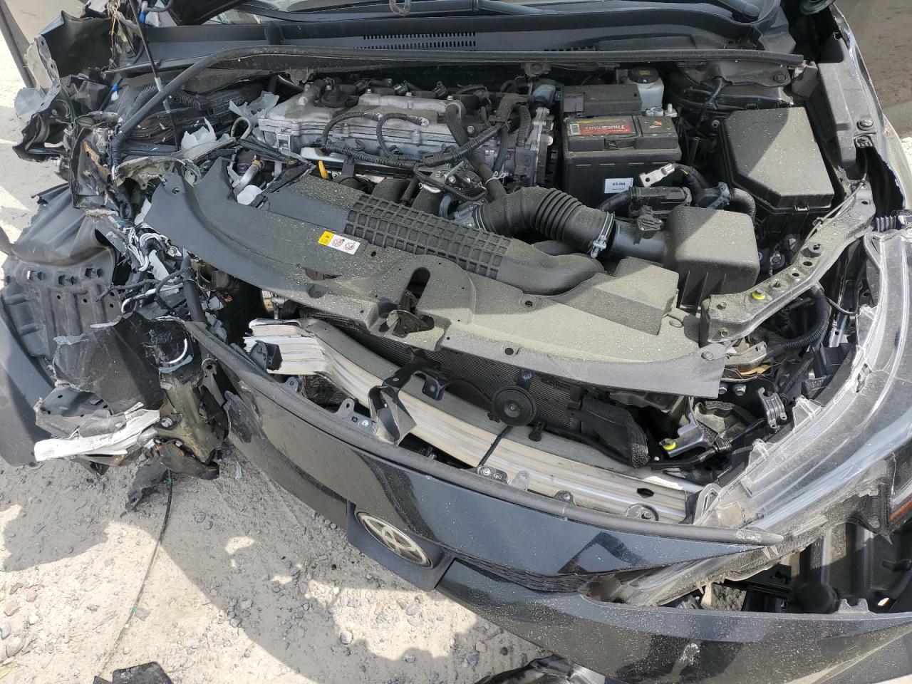 2022 TOYOTA COROLLA LE VIN:5YFEPMAE2NP343151