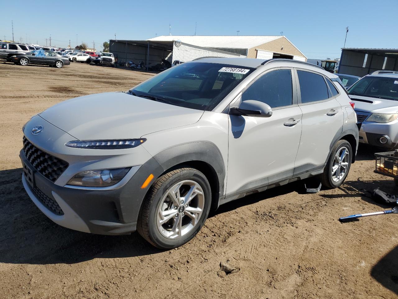 2022 HYUNDAI KONA SEL VIN:KM8K6CAB4NU920587