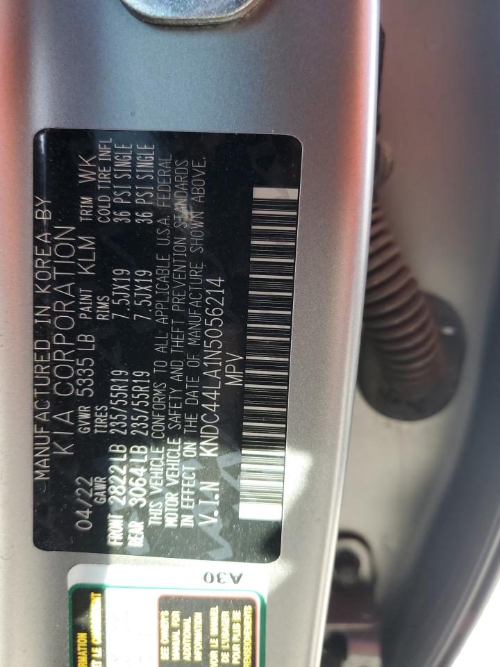 2022 KIA EV6 GT LINE VIN:KNDC44LA1N5056214