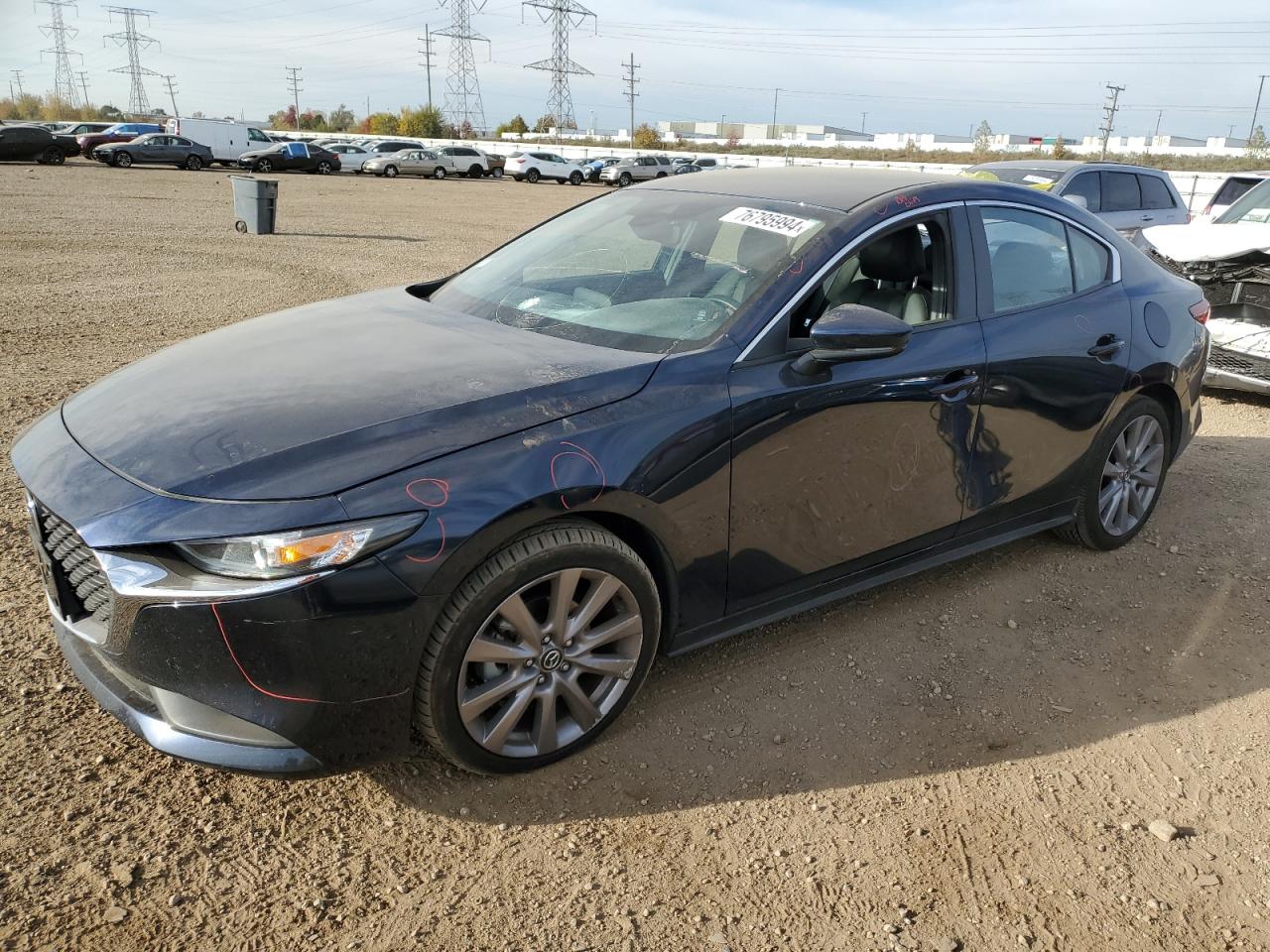 2023 MAZDA 3 SELECT VIN:3MZBPABM1PM378858