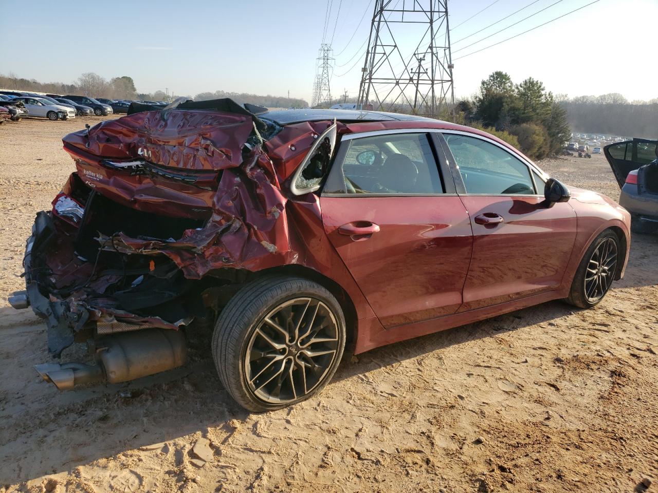 2022 KIA K5 GT VIN:5XXG44J87NG098187