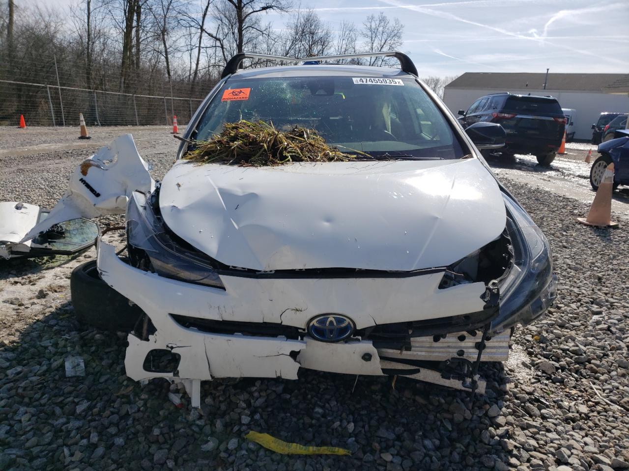 2022 TOYOTA PRIUS NIGHT SHADE VIN:JTDKAMFU9N3175800