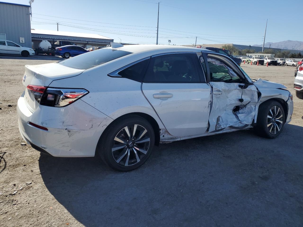 2022 HONDA CIVIC EX VIN:JHMFE1F75NX007190