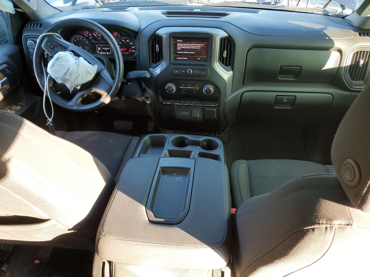 2022 CHEVROLET SILVERADO K1500 CUSTOM VIN:3GCPDBEKXNG565609