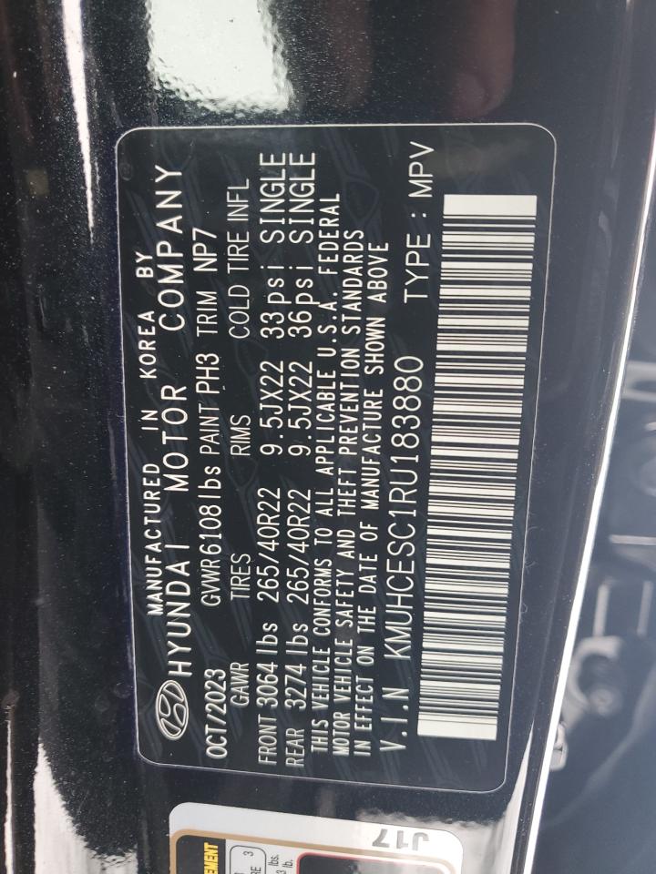 2024 GENESIS GV80 BASE VIN:KMUHCESC1RU183880