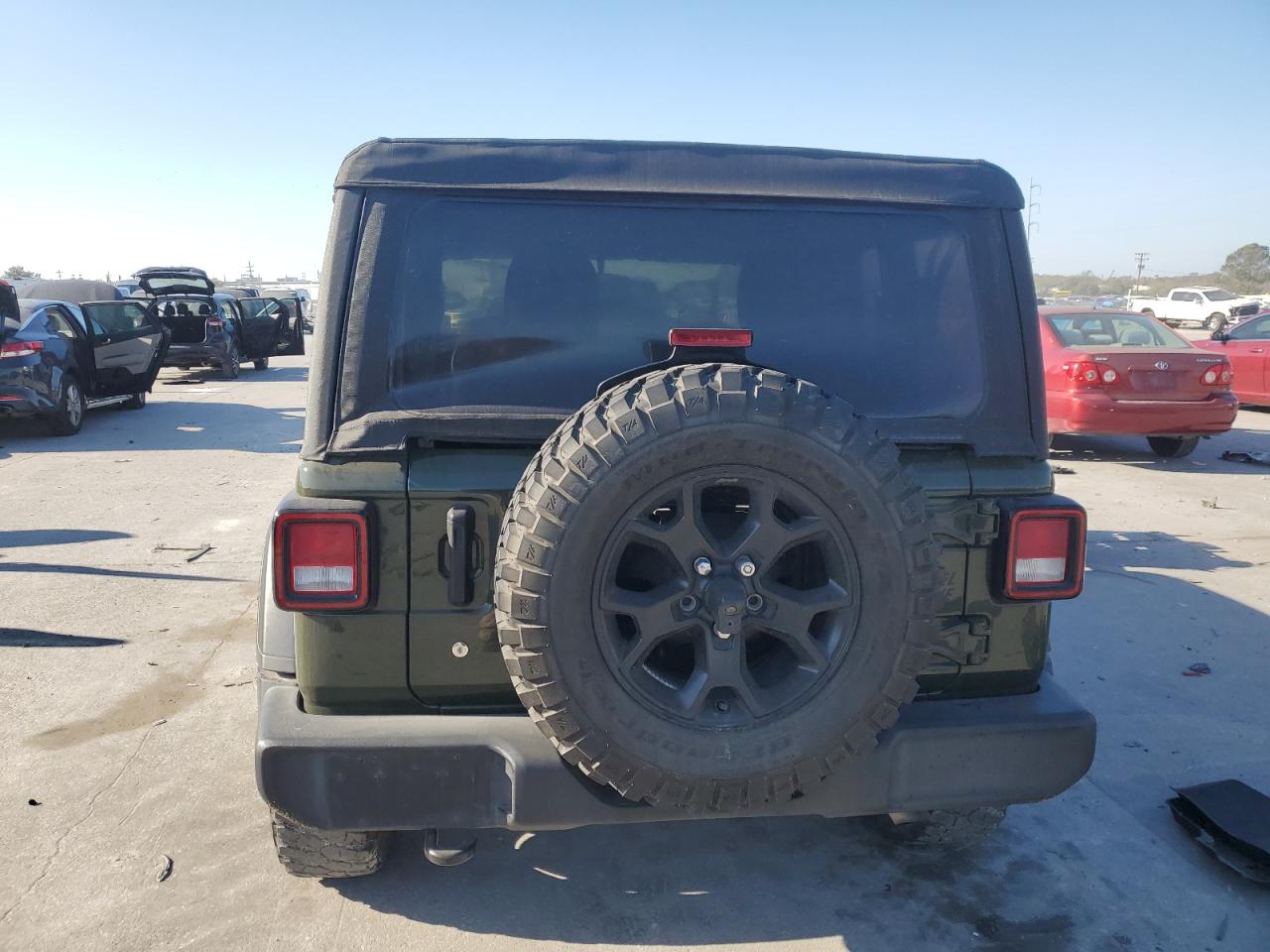 2022 JEEP WRANGLER SPORT VIN:1C4GJXAN6NW177249