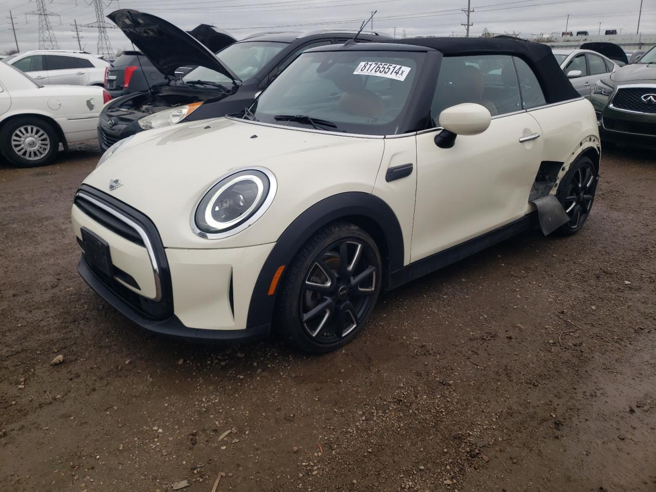 2022 MINI COOPER  VIN:WMW23DL00N3N34914