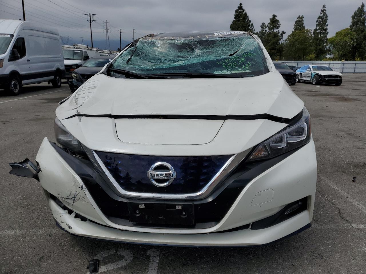 2022 NISSAN LEAF SL PLUS VIN:1N4BZ1DV6NC555749