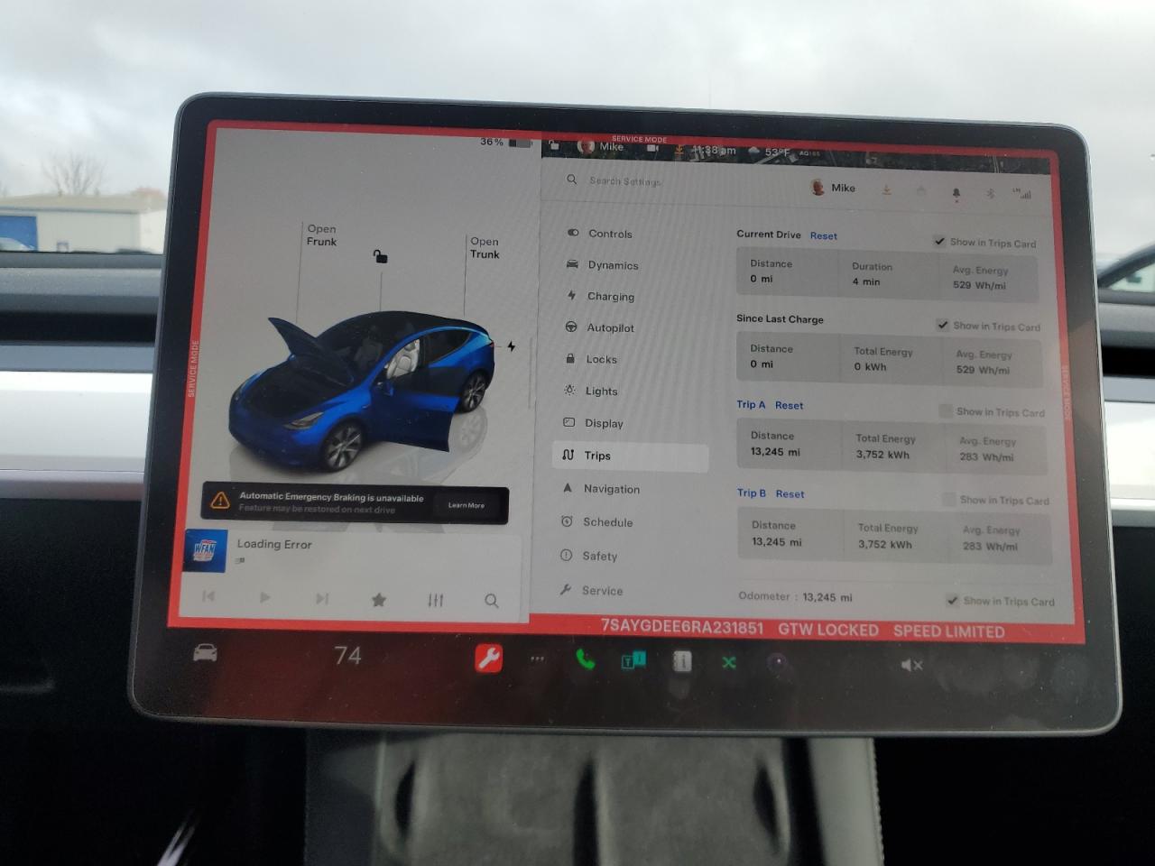 2024 TESLA MODEL Y VIN:7SAYGDEE6RA231851
