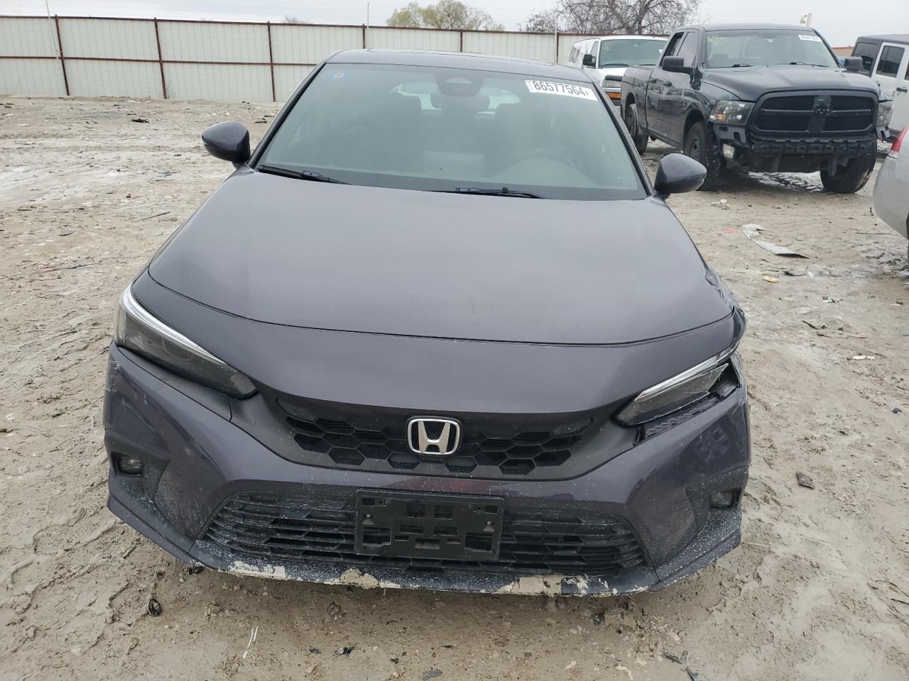 2022 HONDA CIVIC SPORT TOURING VIN:19XFL1H85NE009700