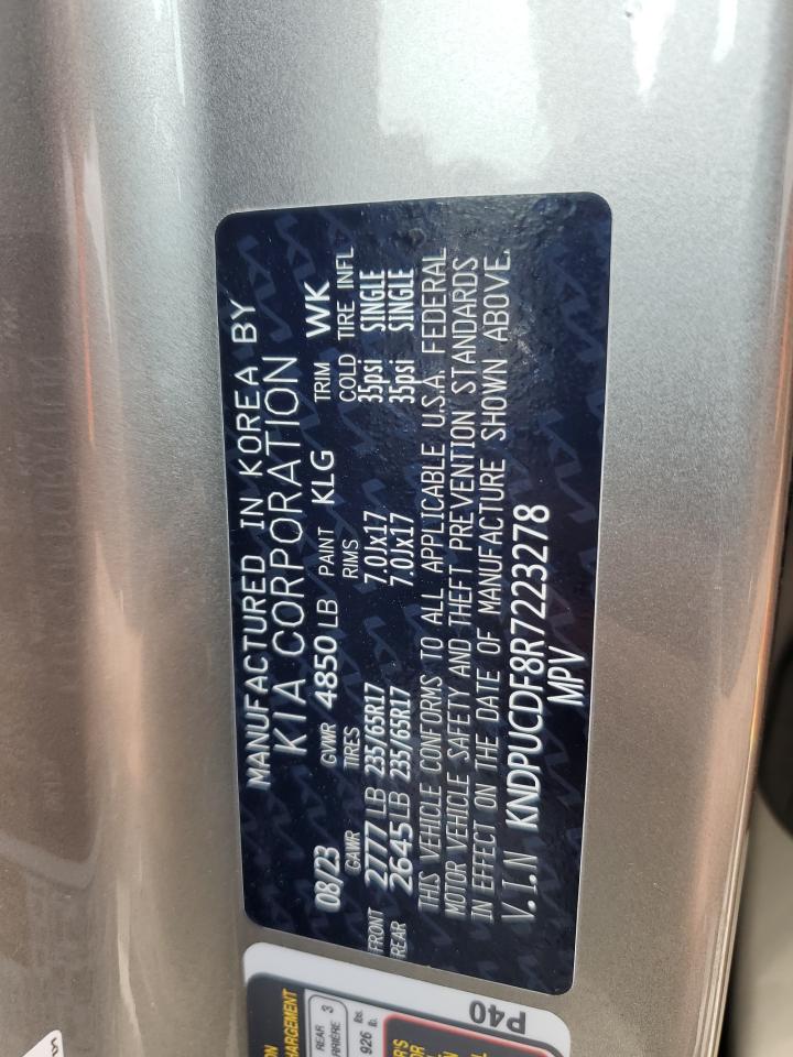 2024 KIA SPORTAGE LX VIN:KNDPUCDF8R7223278