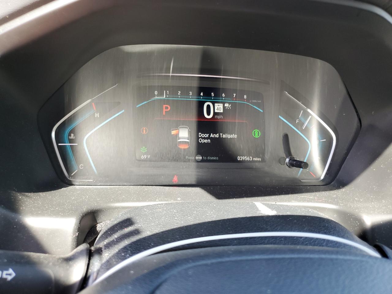 2023 HONDA ODYSSEY TOURING VIN:5FNRL6H84PB034837