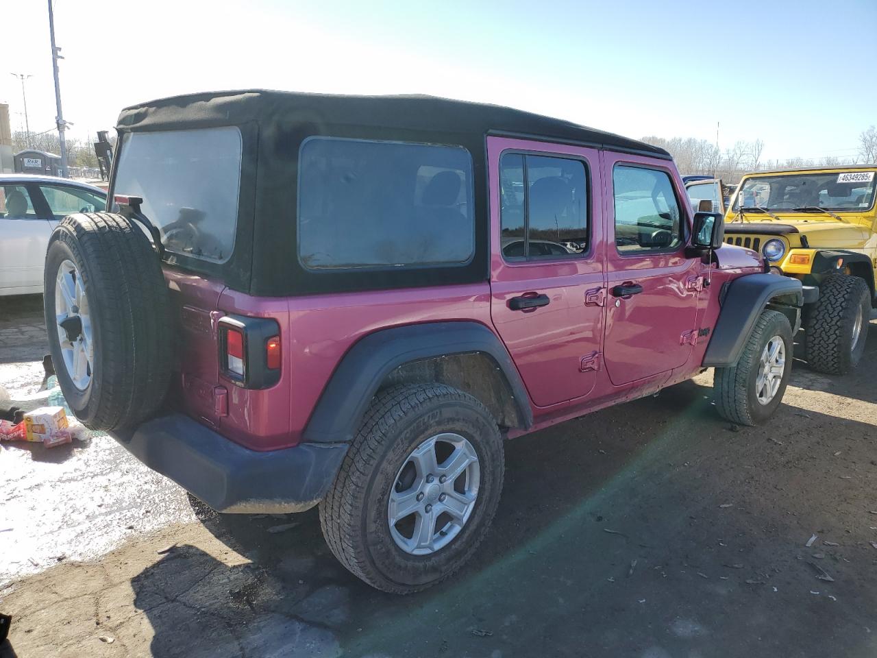 2022 JEEP WRANGLER UNLIMITED SPORT VIN:1C4HJXDG5NW144177