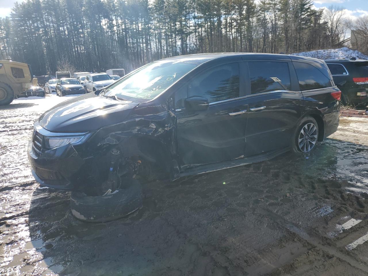 2022 HONDA ODYSSEY EXL VIN:5FNRL6H73NB032128