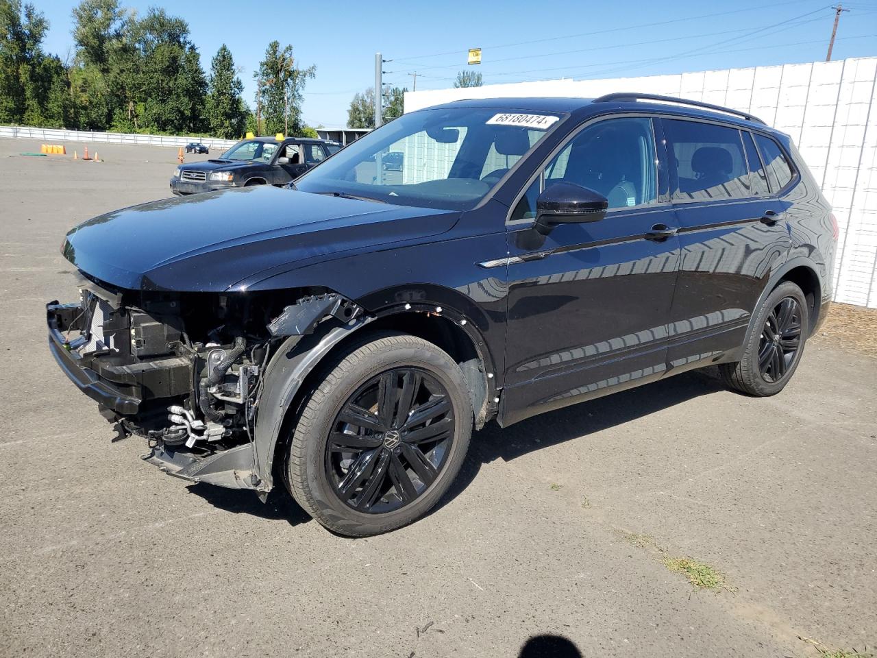 2022 VOLKSWAGEN TIGUAN SE R-LINE BLACK VIN:3VV8B7AX5NM087921