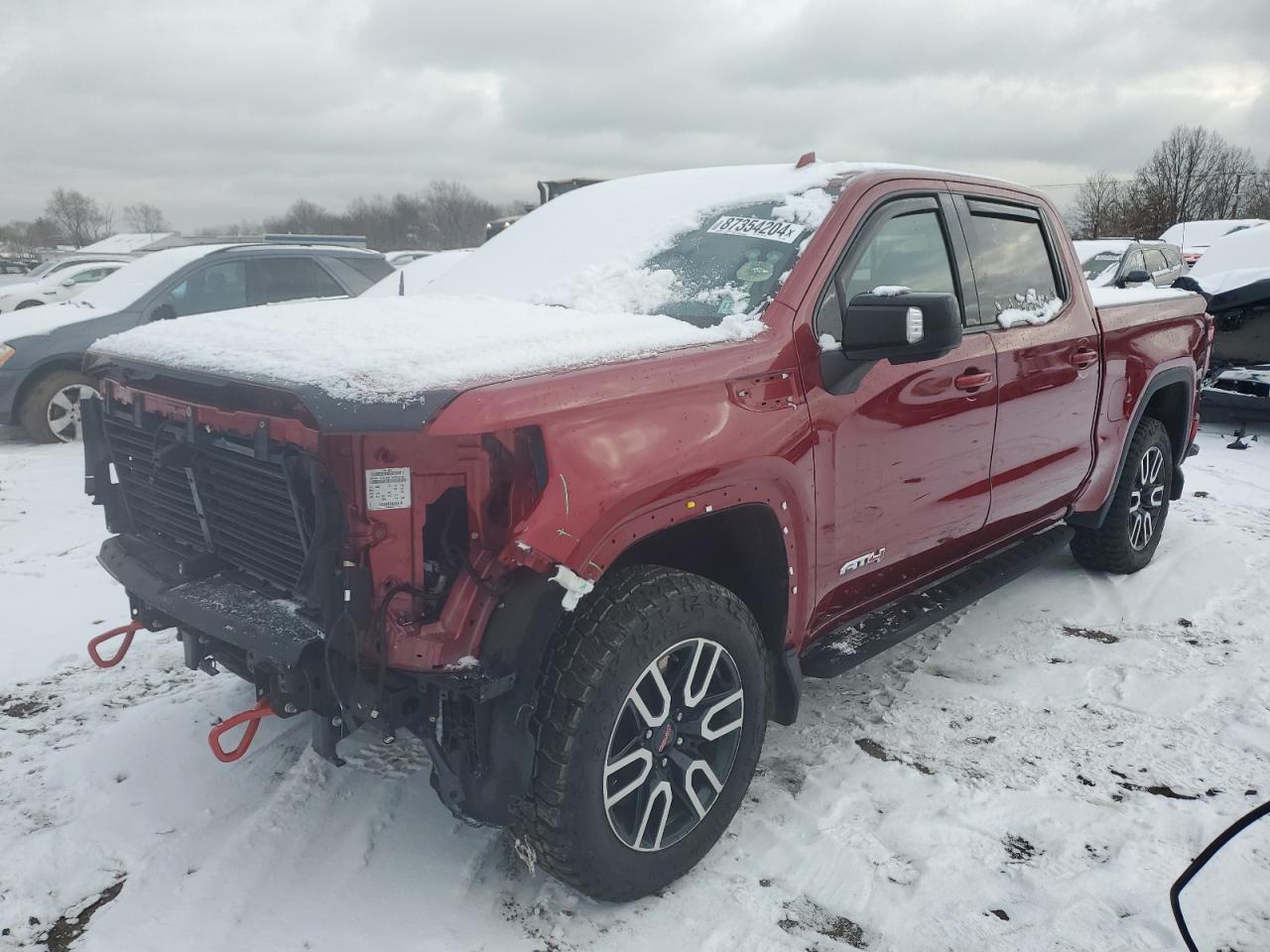 2022 GMC SIERRA LIMITED K1500 AT4 VIN:3GTP9EEL6NG114897